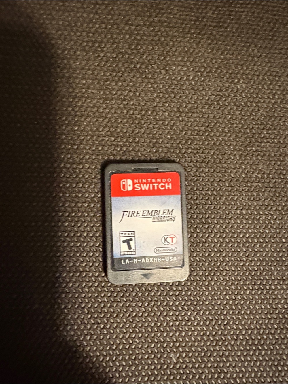 Nintendo Switch Fire Emblem: Warriors Game Card - Black/Red